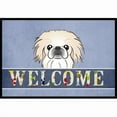 thumbnail image 1 of Caroline's Treasures BB1407JMAT Pekingese Welcome Door Mat, Indoor Rug or Outdoor Welcome Mat 24x36 Doormat , 36"L x, 1 of 4