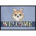 thumbnail image 1 of Caroline's Treasures BB1437JMAT Chihuahua Welcome Door Mat, Indoor Rug or Outdoor Welcome Mat 24x36 Doormat , 36"L x, 1 of 4