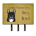 thumbnail image 1 of Carolines Treasures BB1475TH68 French Bulldog Spoiled Dog Lives Here Leash & Key Holder, 1 of 4