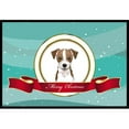 thumbnail image 1 of Carolines Treasures BB1512MAT Jack Russell Terrier Merry Christmas Indoor & Outdoor Mat- 18 x 27 in., 1 of 4