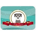 thumbnail image 1 of Carolines Treasures BB1516LCB Schnauzer Merry Christmas Glass Cutting Board Large, 12H x 16W, multicolor, 1 of 2