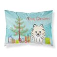 thumbnail image 1 of Carolines Treasures BB1579PILLOWCASE Christmas Tree and Pomeranian Fabric Standard Pillowcase Standard multicolor, 1 of 2