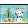 thumbnail image 1 of Caroline's Treasures BB1582MAT Christmas Tree and Dalmatian Door Mat, Indoor Rug or Outdoor Welcome Mat 18x27 Doormat ,, 1 of 4