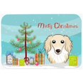 thumbnail image 1 of Carolines Treasures BB1584CMT Christmas Tree & Longhair Creme Dachshund Kitchen or Bath Mat, 20 x 30, 1 of 2
