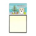 thumbnail image 1 of Carolines Treasures BB1584SN Christmas Tree & Longhair Creme Dachshund Sticky Note Holder, 1 of 1