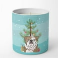 thumbnail image 1 of Carolines Treasures BB1591CDL 3.75 x 3.25 in. Unisex Christmas Tree & English Bulldog 10 oz Decorative Soy Candle, 1 of 5