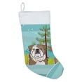 thumbnail image 1 of Carolines Treasures BB1591CS Christmas Tree and English Bulldog  Christmas Stocking  Large multicolor, 1 of 2