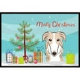 thumbnail image 1 of Caroline's Treasures BB1600JMAT Christmas Tree and Borzoi Door Mat, Indoor Rug or Outdoor Welcome Mat 24x36 Doormat ,, 1 of 4