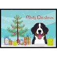 thumbnail image 1 of Carolines Treasures BB1609JMAT Christmas Tree & Bernese Mountain Dog Indoor or Outdoor Mat- 24 x 36, 1 of 4