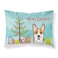 thumbnail image 1 of Carolines Treasures BB1626PILLOWCASE Christmas Tree and Red Corgi Fabric Standard Pillowcase Standard multicolor, 1 of 2