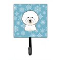 thumbnail image 1 of Carolines Treasures BB1651SH4 Snowflake Bichon Frise Leash & Key Holder, 1 of 1