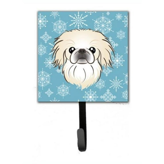 Carolines Treasures BB1655SH4 Snowflake Pekingese Leash & Key Holder