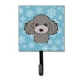 thumbnail image 1 of Carolines Treasures BB1693SH4 Snowflake Silver Gray Poodle Leash & Key Holder, 1 of 1