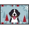 thumbnail image 1 of Carolines Treasures BB1733MAT Winter Holiday Bernese Mountain Dog Indoor & Outdoor Mat- 18 x 27 in., 1 of 2