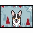 thumbnail image 1 of Carolines Treasures BB1751MAT Winter Holiday Tricolor Corgi Indoor & Outdoor Mat- 18 x 27 in., 1 of 2