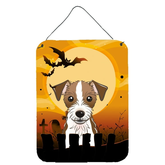Carolines Treasures BB1760DS1216 Halloween Jack Russell Terrier Wall and Door Hanging Prints