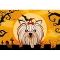 thumbnail image 1 of Carolines Treasures BB1762PLMT Halloween Yorkie Yorkishire Terrier Fabric Placemat, 1 of 1