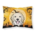 thumbnail image 1 of Carolines Treasures BB1763PILLOWCASE Halloween Golden Retriever Fabric Standard Pillowcase Standard multicolor, 1 of 2