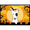 thumbnail image 1 of Caroline's Treasures BB1767JMAT Halloween Bull Terrier Door Mat, Indoor Rug or Outdoor Welcome Mat 24x36 Doormat , 36"L, 1 of 4