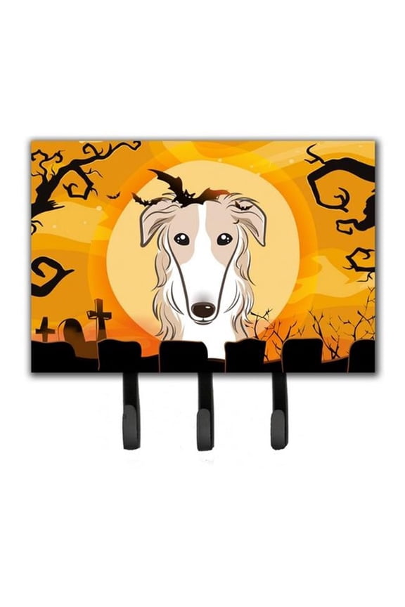 Carolines Treasures BB1786TH68 Halloween Borzoi Leash & Key Holder