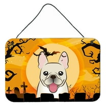 Carolines Treasures BB1796DS812 Halloween French Bulldog Wall and Door Hanging Prints