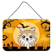 Carolines Treasures BB1809DS812 Halloween Chihuahua Wall and Door Hanging Prints