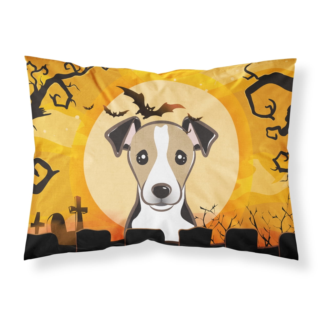 tesori dell' Caroline BB5689PILLOWCASE Jack Russell