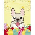 thumbnail image 1 of Caroline's Treasures BB1920GF French Bulldog Easter Egg Hunt Flag Garden Size , Small, multicolor, 1 of 3