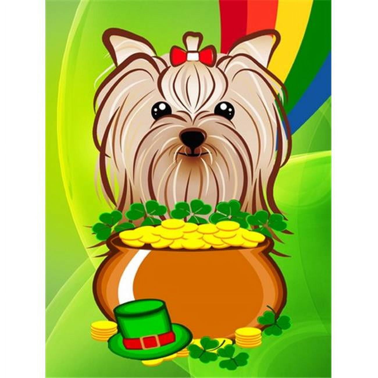 Caroline's Treasures Yorkie/Yorkshire Terrier Tela De Lona Almohada