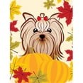 thumbnail image 1 of Carolines Treasures BB2010GF Yorkie Yorkshire Terrier Thanksgiving Flag Garden, 1 of 3