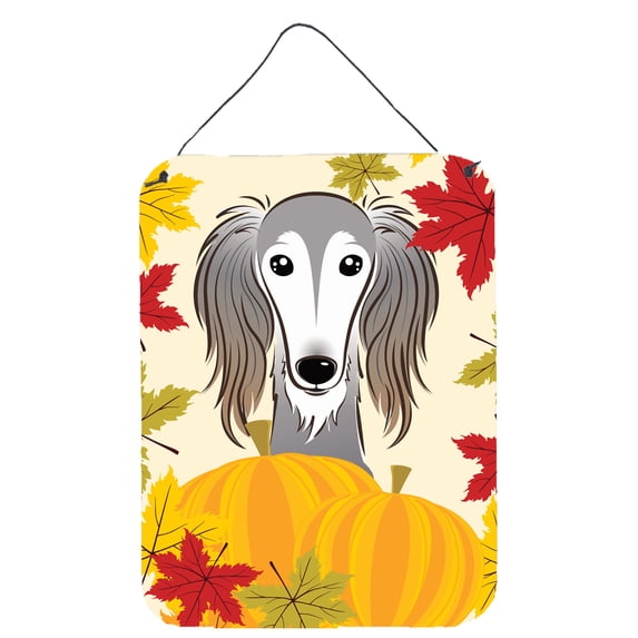 Saluki Thanksgiving Wall or Door Hanging Prints
