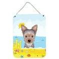 thumbnail image 1 of Carolines Treasures BB2100DS1216 Yorkie Puppy Summer Beach Wall or Door Hanging Prints, 1 of 2