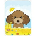 thumbnail image 1 of Carolines Treasures BB2124MP Chocolate Brown Poodle Summer Beach Mouse Pad- Hot Pad or Trivet, 1 of 1