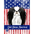 thumbnail image 1 of Caroline's Treasures BB2160CHF Japanese Chin Flag Canvas House Size , Large, multicolor, 1 of 4