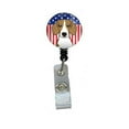 thumbnail image 1 of American Flag and Beagle Retractable Badge Reel, 1 of 2