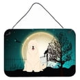 thumbnail image 1 of Carolines Treasures BB2214DS812 Halloween Scary South Russian Sheepdog Wall or Door Hanging Prints  8x12 multicolor, 1 of 1