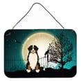 thumbnail image 1 of Carolines Treasures BB2226DS812 Halloween Scary Bernese Mountain Dog Wall or Door Hanging Prints  8x12 multicolor, 1 of 1