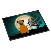 Carolines Treasures BB2229JMAT Halloween Scary Border Terrier Indoor or Outdoor Mat, 24 x 0.25 x 36 in.