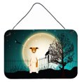 thumbnail image 1 of Carolines Treasures BB2289DS812 Halloween Scary Whippet Wall or Door Hanging Prints  8x12 multicolor, 1 of 1