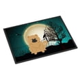thumbnail image 1 of Carolines Treasures BB2334JMAT Halloween Scary Chow Chow Cream Indoor or Outdoor Mat, 24 x 0.25 x 36 in., 1 of 4