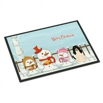 Carolines Treasures BB2375JMAT Merry Christmas Carolers Swiss Hound Indoor or Outdoor Mat, 24 x 0.25 x 36 in.