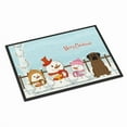 thumbnail image 1 of Carolines Treasures BB2415JMAT Merry Christmas Carolers Bullmastiff Indoor or Outdoor Mat, 24 x 0.25 x 36 in., 1 of 4