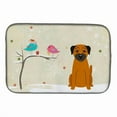 thumbnail image 1 of Christmas Presents between Friends Border Terrier Dish Drying Mat, 1 of 4