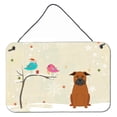 thumbnail image 1 of Carolines Treasures BB2583DS812 Christmas Presents between Friends Chinese Chongqing Dog Wall or Door Hanging Prints, 1 of 1
