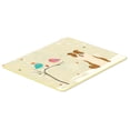thumbnail image 1 of Christmas Presents between Friends Border Collie Red White Kitchen or Bath Mat 24x36 BB2591JCMT, 1 of 2