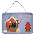 thumbnail image 1 of Carolines Treasures BB2767DS812 Dog House Collection French Bulldog Brown Wall or Door Hanging Prints  8x12 multicolor, 1 of 1
