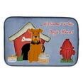 thumbnail image 1 of Dog House Collection Airedale Dish Drying Mat, 1 of 1