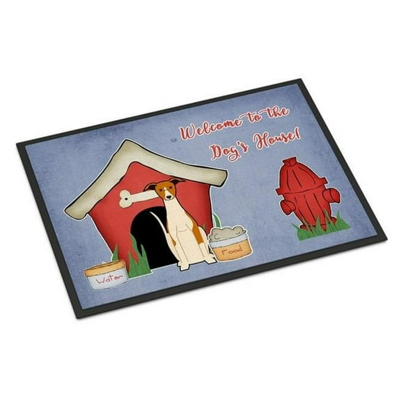 Carolines Treasures BB2853MAT Dog House Collection Whippet Indoor or Outdoor Mat, 18 x 0.25 x 27 in.