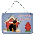 thumbnail image 1 of Carolines Treasures BB2863DS812 Dog House Collection English Toy Terrier Wall or Door Hanging Prints  8x12 multicolor, 1 of 1