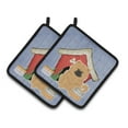 thumbnail image 1 of Carolines Treasures BB2898PTHD Dog House Collection Chow Chow Cream Pair of Pot Holders  7.5HX7.5W multicolor, 1 of 3